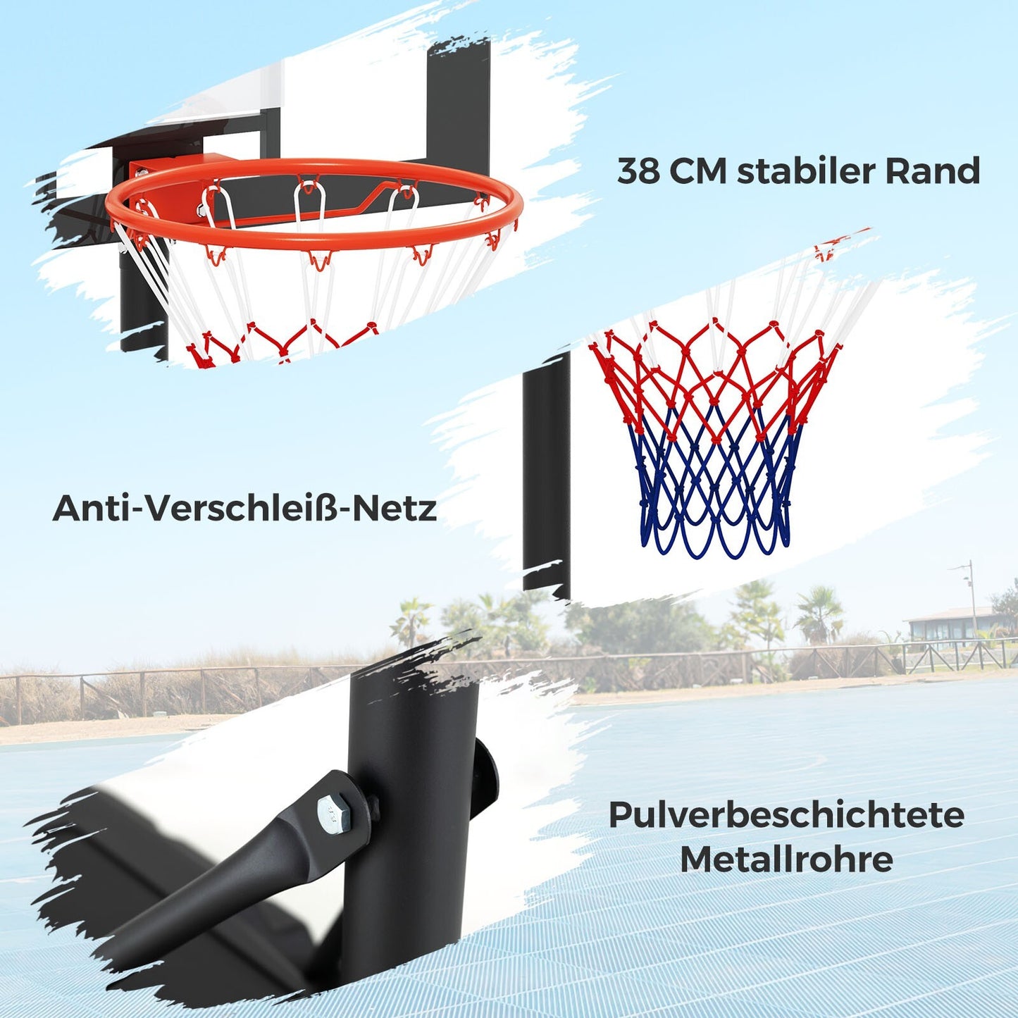 Basketballkorb Outdoor Basketballstän