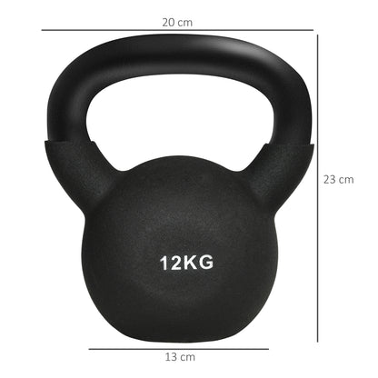 Kettlebell Gusseisen Mit Neoprenbeschic