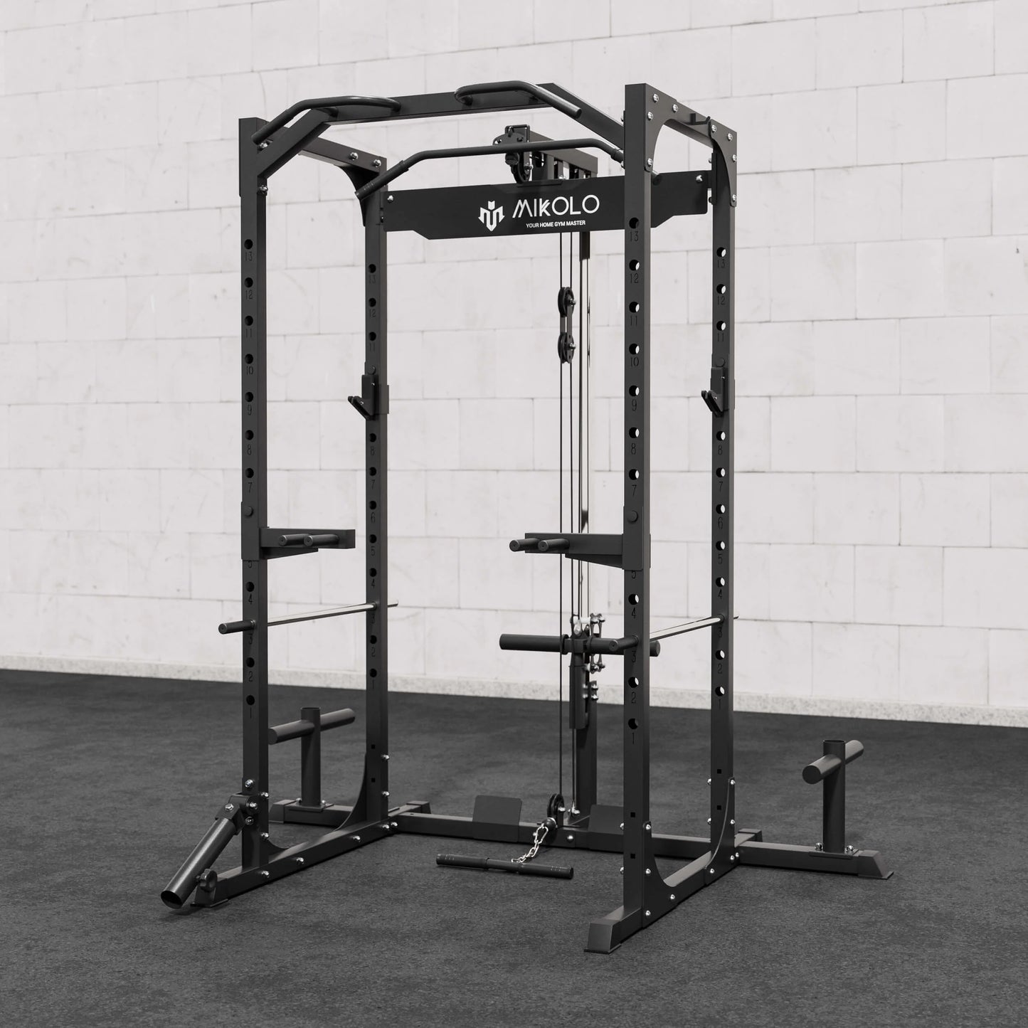 F4 Power Rack with Lat Pull down System