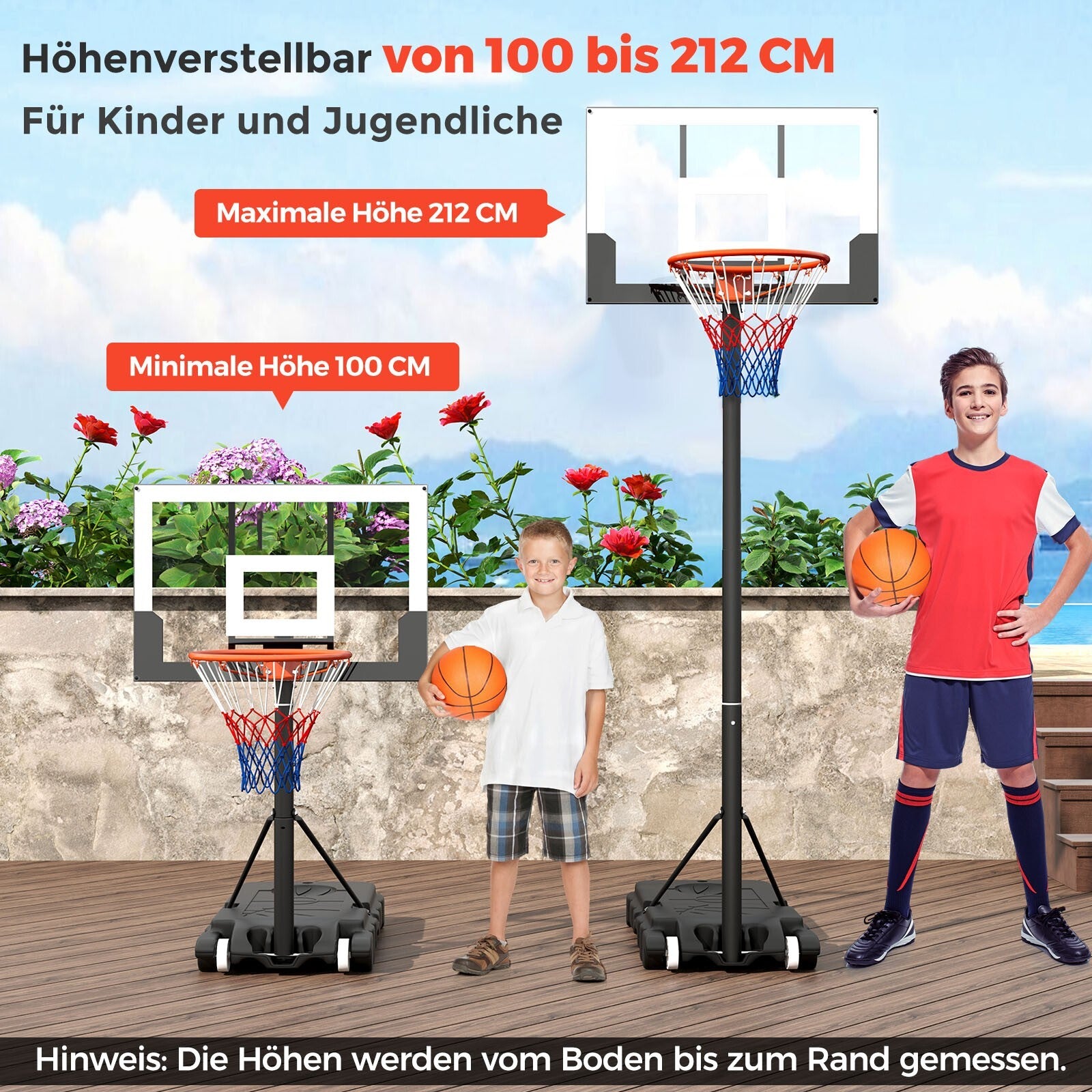 Basketballkorb Outdoor Basketballstän