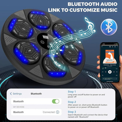 2025 Enhanced Boxing Training System for All Ages, Bluetooth-Enabled with Gloves, Home Workout Equipment, Ideal for Family Activities, Office, and Gym Use (Upgrade 2.0)