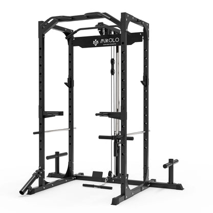F4 Power Rack with Lat Pull down System