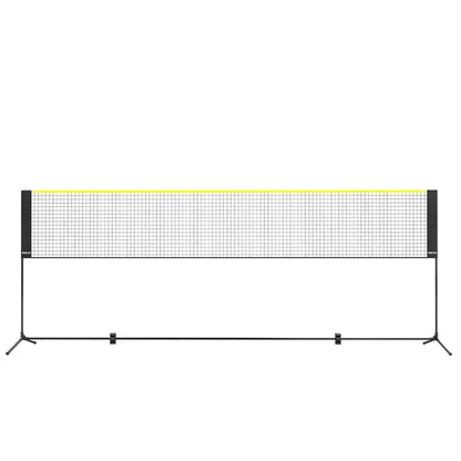 VEVOR 4,2M Badminton Netz Set Outdoor Tragbare Volleyball Pickleball Tennis Netz
