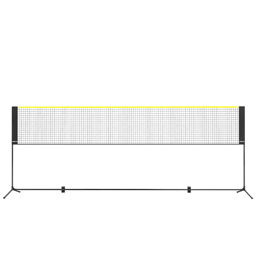 VEVOR 4,2M Badminton Netz Set Outdoor Tragbare Volleyball Pickleball Tennis Netz