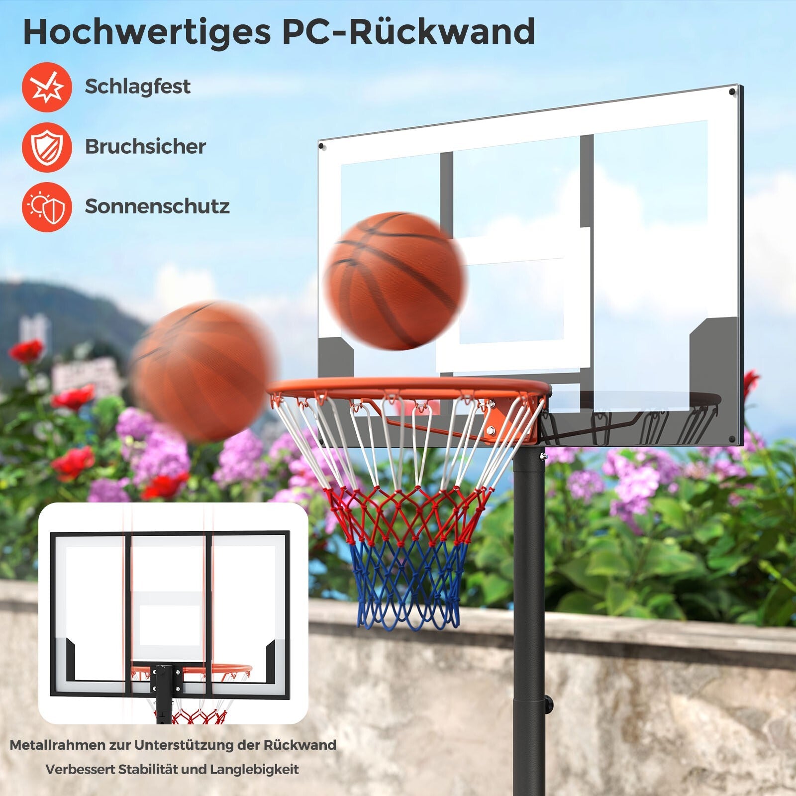 Basketballkorb Outdoor Basketballstän