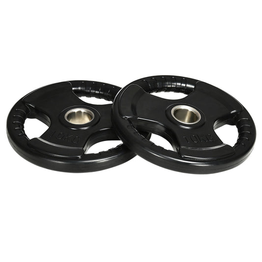 2Er-Set Hantelscheiben 2 X 10 KG Olympiascheibe