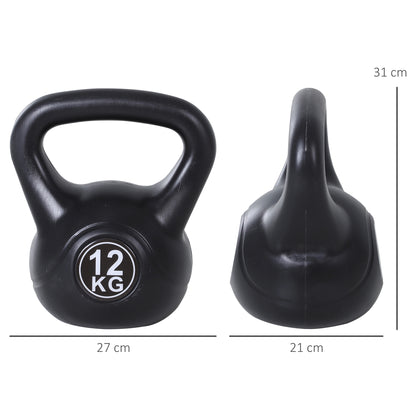 Kettlebell Kugelhantel Gewicht-Hantel Mit Sand Befüllt Für Anfänger