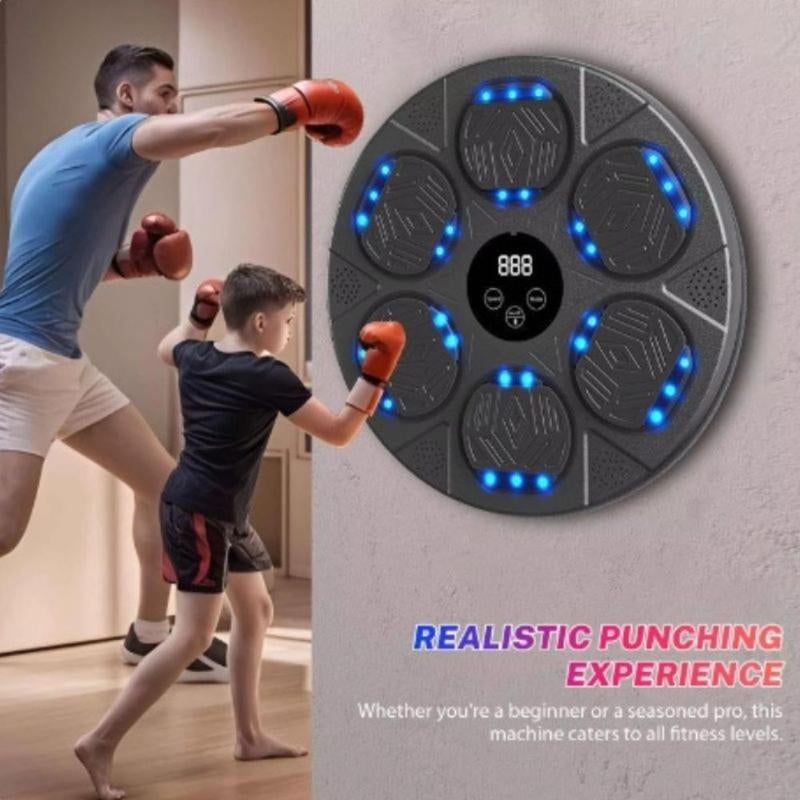 2025 Enhanced Boxing Training System for All Ages, Bluetooth-Enabled with Gloves, Home Workout Equipment, Ideal for Family Activities, Office, and Gym Use (Upgrade 2.0)