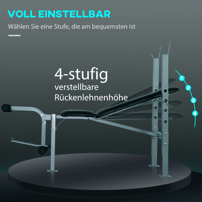 Multifunktion Hantelbank Schrägbank Kraftstation Fitnessstation Fitnessgerät