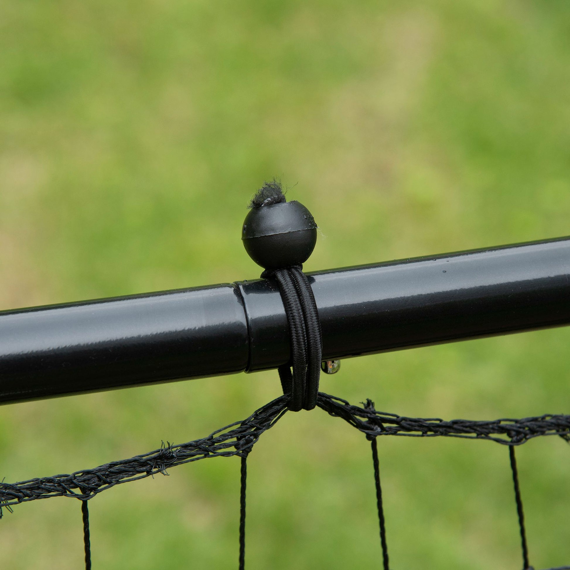 Fußball Rebounder Kickback Tor Rückprallwand Trainingsnetz Metallrohr
