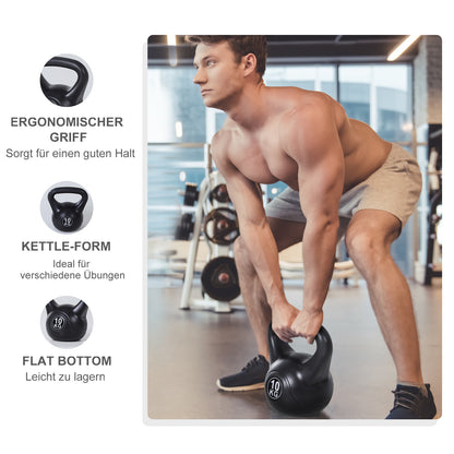Kettlebell Kugelhantel Gewicht-Hantel Mit Sand Befüllt Für Anfänger