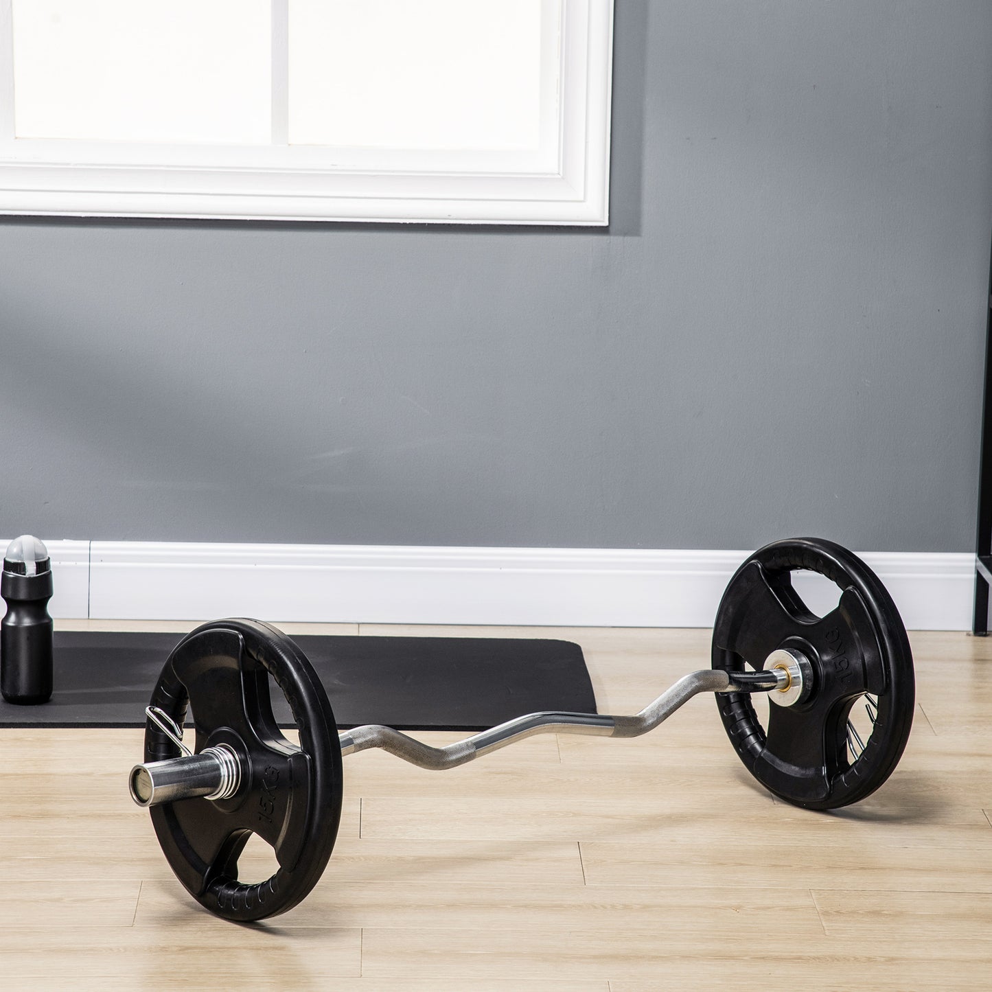 2Er-Set Hantelscheiben 2 X 15 KG Olympiascheibe
