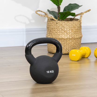 Kettlebell Gusseisen Mit Neoprenbeschic