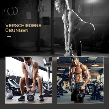 Kettlebell Kugelhantel Gewicht-Hantel Mit Sand Befüllt Für Anfänger