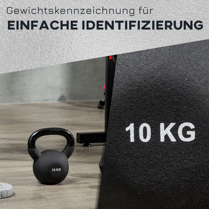 Kettlebell Gusseisen Mit Neoprenbeschic
