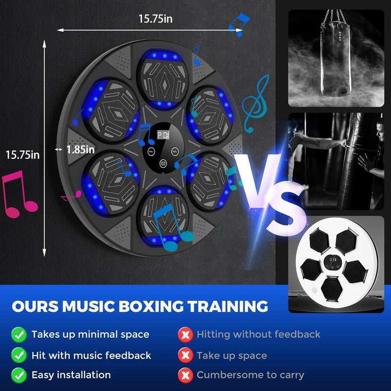 2025 Enhanced Boxing Training System for All Ages, Bluetooth-Enabled with Gloves, Home Workout Equipment, Ideal for Family Activities, Office, and Gym Use (Upgrade 2.0)