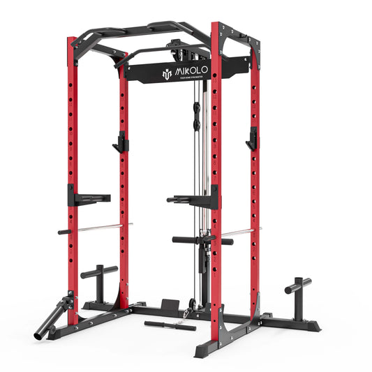 F4 Power Rack with Lat Pull down System